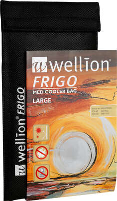 Sie sehen eine Packung Wellion FRIGO Kühltasche, 1 Stück, Produktbild: 02 Wellion FRIGO Kühltasche, 1 Stück, A-Nr.: 3827852 - 02