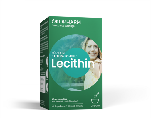Sie sehen eine Packung Ökopharm44® Lecithin Wirkkomplex Pulver 125 G, 125 Gramm, Produktbild: 01 Ökopharm44® Lecithin Wirkkomplex Pulver 125 G, 125 Gramm, A-Nr.: 4099277 - 01