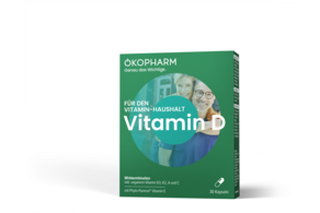 Ökopharm44® Vitamin D Wirkkomplex Kapseln 30ST, 30 Stück, A-Nr.: 4363449 - 01