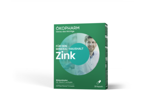 Ökopharm44® Zink Wirkkomplex Kapseln 30ST, 30 Stück, A-Nr.: 4099225 - 01