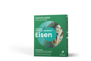 Ökopharm44® Eisen Wirkkomplex Kapseln 30 ST, 30 Stück, A-Nr.: 4099254 - 01