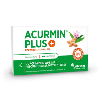Sie sehen eine Packung Mizell Kurkuma Kapseln – 185x höhere Bioverfügbarkeit – mit Vitamin D3, Produktbild: 01 Mizell Kurkuma Kapseln – 185x höhere Bioverfügbarkeit – mit Vitamin D3, A-Nr.: 4753819 - 01