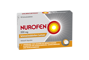 NUROFEN SCHMTBL 200MG LEMON, 12 Stück, A-Nr.: 4228272 - 01