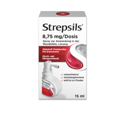 STREPSILS MUNDSPR KIR/MIN, 15 Milliliter, A-Nr.: 4215654 - 01