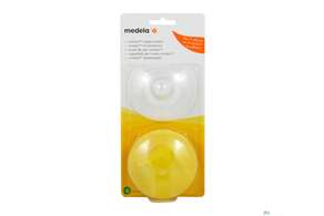Brusthuetchen Medela Contact-brusthuetchen +aufbewahrunsbox Gr L 2st, A-Nr.: 3273649 - 01