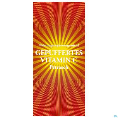 Sie sehen eine Packung VIT C GEPUFF.PETRASCH, 90 Gramm, Produktbild: 01 VIT C GEPUFF.PETRASCH, 90 Gramm, A-Nr.: 4261424 - 01