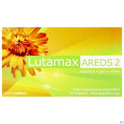 Sie sehen eine Packung LUTAMAX KPS AREDS 2, 60 Stück, Produktbild: 02 LUTAMAX KPS AREDS 2, 60 Stück, A-Nr.: 4241321 - 02