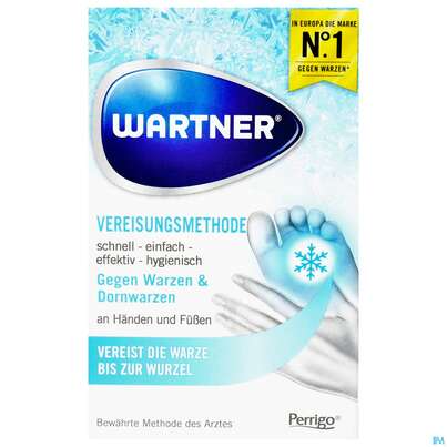 Sie sehen eine Packung Wartner Vereisung, 50 Milliliter, Produktbild: 01 Wartner Vereisung, 50 Milliliter, A-Nr.: 4014298 - 01