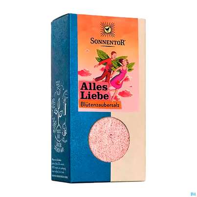 Sie sehen eine Packung Sonnentor© Alles Liebe Blütenzaubersalz, 120 Gramm, Produktbild: 02 Sonnentor© Alles Liebe Blütenzaubersalz, 120 Gramm, A-Nr.: 4149992 - 02