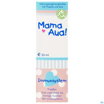 Sie sehen eine Packung MAMA-AUA TR IMMUN, 30 Milliliter, Produktbild: 01 MAMA-AUA TR IMMUN, 30 Milliliter, A-Nr.: 3815464 - 01
