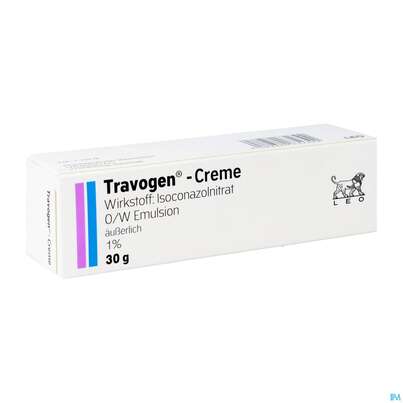 Sie sehen eine Packung TRAVOGEN CR, 30 Gramm, Produktbild: 02 TRAVOGEN CR, 30 Gramm, A-Nr.: 0632390 - 02