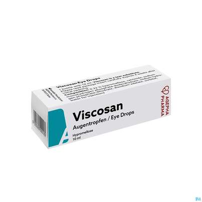 Sie sehen eine Packung VISCOSAN CE AU-TR, 10 Milliliter, Produktbild: 02 VISCOSAN CE AU-TR, 10 Milliliter, A-Nr.: 4249742 - 02