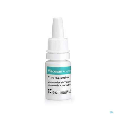Sie sehen eine Packung VISCOSAN CE AU-TR, 10 Milliliter, Produktbild: 08 VISCOSAN CE AU-TR, 10 Milliliter, A-Nr.: 4249742 - 08