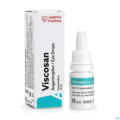 Sie sehen eine Packung VISCOSAN CE AU-TR, 10 Milliliter, Produktbild: 09 VISCOSAN CE AU-TR, 10 Milliliter, A-Nr.: 4249742 - 09