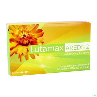 Sie sehen eine Packung LUTAMAX KPS AREDS 2, 60 Stück, Produktbild: 03 LUTAMAX KPS AREDS 2, 60 Stück, A-Nr.: 4241321 - 03