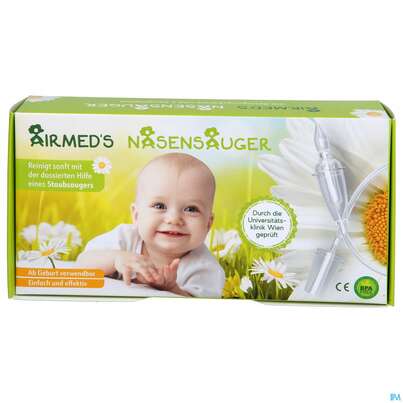 Sie sehen eine Packung NASENSAUGER STAUBSAUGER, 1 Stück, Produktbild: 01 NASENSAUGER STAUBSAUGER, 1 Stück, A-Nr.: 3073287 - 01