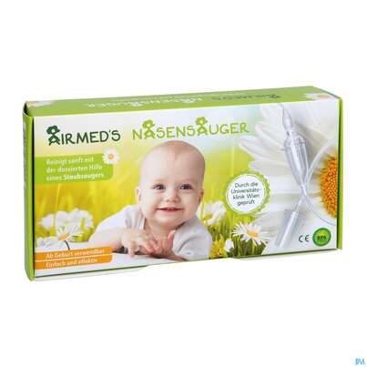 Sie sehen eine Packung NASENSAUGER STAUBSAUGER, 1 Stück, Produktbild: 02 NASENSAUGER STAUBSAUGER, 1 Stück, A-Nr.: 3073287 - 02