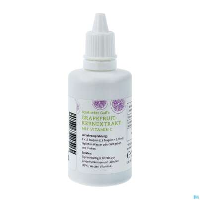 Sie sehen eine Packung GRAPEFR KERN EXTR +VIT C LSG, 50 Milliliter, Produktbild: 02 GRAPEFR KERN EXTR +VIT C LSG, 50 Milliliter, A-Nr.: 2077395 - 02