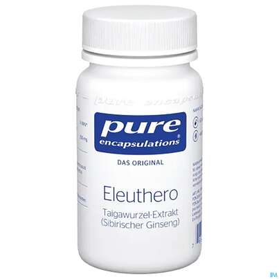 Sie sehen eine Packung Pure Encapsulations Eleuthero , 60 Stück, Produktbild: 01 Pure Encapsulations Eleuthero , 60 Stück, A-Nr.: 2383092 - 01