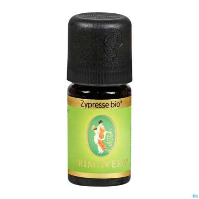 Sie sehen eine Packung Aetherische Oele Primavera Zypresse Bio 5ml, Produktbild: 01 Aetherische Oele Primavera Zypresse Bio 5ml, A-Nr.: 2584229 - 01