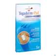 Sie sehen eine Packung 3M Tegaderm + Pad 6 x 10 cm, 5 Stück, Produktbild: 03 3M Tegaderm + Pad 6 x 10 cm, 5 Stück, A-Nr.: 2026587 - 03