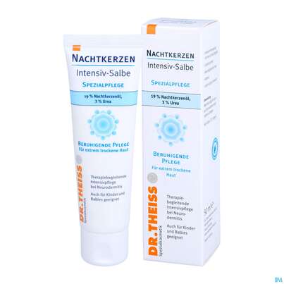 Sie sehen eine Packung Nachtkerzen Dr.theiss Intensivsalbe Fettend 50g, Produktbild: 03 Nachtkerzen Dr.theiss Intensivsalbe Fettend 50g, A-Nr.: 2635458 - 03