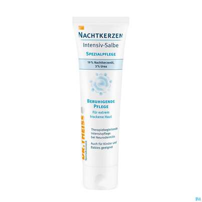 Sie sehen eine Packung Nachtkerzen Dr.theiss Intensivsalbe Fettend 50g, Produktbild: 06 Nachtkerzen Dr.theiss Intensivsalbe Fettend 50g, A-Nr.: 2635458 - 06