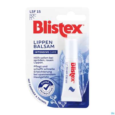 Sie sehen eine Packung Blistex Lippenbalsam Tube 6ml, Produktbild: 02 Blistex Lippenbalsam Tube 6ml, A-Nr.: 1141889 - 02