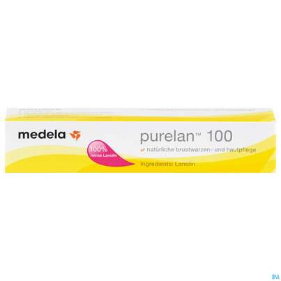 Sie sehen eine Packung Medela Pure Lan Brustwarzencreme 7g, Produktbild: 02 Medela Pure Lan Brustwarzencreme 7g, A-Nr.: 2048643 - 02