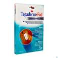 Sie sehen eine Packung 3M Tegaderm + Pad 9 x 10 cm, 5 Stück, Produktbild: 05 3M Tegaderm + Pad 9 x 10 cm, 5 Stück, A-Nr.: 2022514 - 05