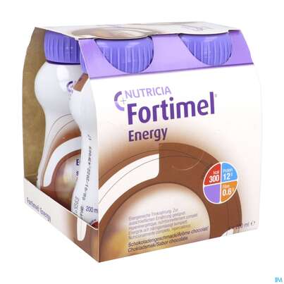 Sie sehen eine Packung Fortimel 1.5kcal 200ml Schoko 4st, Produktbild: 02 Fortimel 1.5kcal 200ml Schoko 4st, A-Nr.: 3237553 - 02
