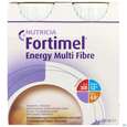 Sie sehen eine Packung Fortimel/multifibre 1,5kcal 200ml Flasche Schoko 4st, Produktbild: 01 Fortimel/multifibre 1,5kcal 200ml Flasche Schoko 4st, A-Nr.: 3237719 - 01