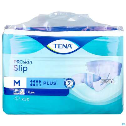 Sie sehen eine Packung Inkontinenz Tena Slip Plus M 710233 30st, Produktbild: 01 Inkontinenz Tena Slip Plus M 710233 30st, A-Nr.: 2867200 - 01