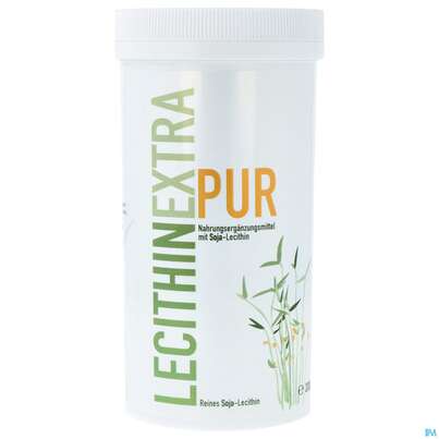 Sie sehen eine Packung Lecithin Extra Carlisan Pur 200g, Produktbild: 01 Lecithin Extra Carlisan Pur 200g, A-Nr.: 3658869 - 01