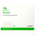 Sie sehen eine Packung Netzauflagen Mepitel Silikon Steril 5x7,5cm 10st, Produktbild: 01 Netzauflagen Mepitel Silikon Steril 5x7,5cm 10st, A-Nr.: 1519514 - 01