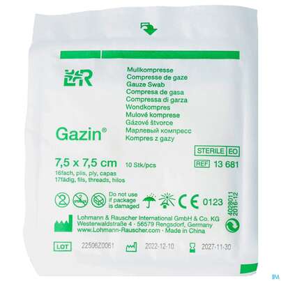 Sie sehen eine Packung MULLK.GAZIN ST16F 7,5, 10 Stück, Produktbild: 01 MULLK.GAZIN ST16F 7,5, 10 Stück, A-Nr.: 2570115 - 01