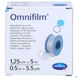 Sie sehen eine Packung Fixierpflaster Omnifilm 5mx 1,25cm 1st, Produktbild: 01 Fixierpflaster Omnifilm 5mx 1,25cm 1st, A-Nr.: 1883792 - 01