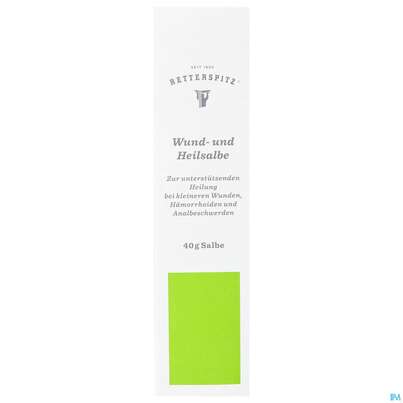 Sie sehen eine Packung Retterspitz Wund+heilsalbe 40g, Produktbild: 01 Retterspitz Wund+heilsalbe 40g, A-Nr.: 3996738 - 01