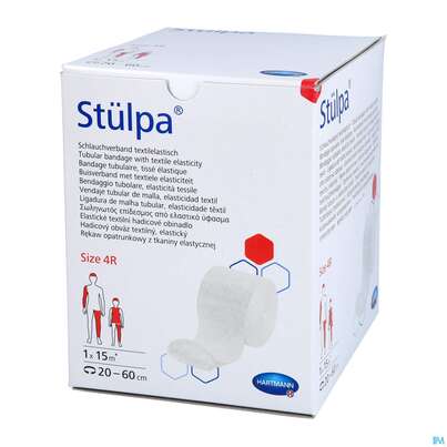 Sie sehen eine Packung Schlauchverband Stuelpa-fertigverband Rollen Gr 4r 10cm 15m, Produktbild: 02 Schlauchverband Stuelpa-fertigverband Rollen Gr 4r 10cm 15m, A-Nr.: 0823842 - 02