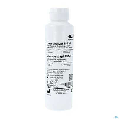 Sie sehen eine Packung Ultraschallgel Farblos 250ml, Produktbild: 02 Ultraschallgel Farblos 250ml, A-Nr.: 4726544 - 02