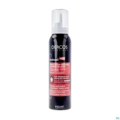 Sie sehen eine Packung Vichy Dercos Anti-haarverlust Schaum 150ml, Produktbild: 02 Vichy Dercos Anti-haarverlust Schaum 150ml, A-Nr.: 5054319 - 02