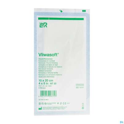 Sie sehen eine Packung VLIESK VLIWAS.4F ST 10X20, 2 Stück, Produktbild: 02 VLIESK VLIWAS.4F ST 10X20, 2 Stück, A-Nr.: 1016960 - 02