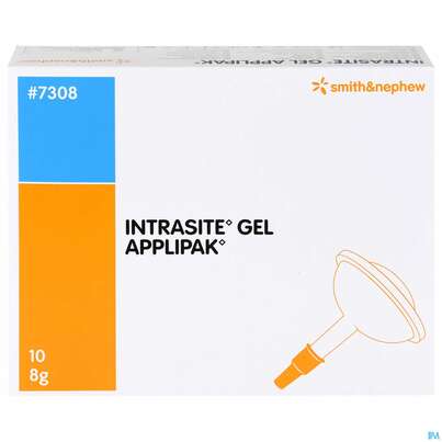 Sie sehen eine Packung Intrasite Wundgel 8g 10st, Produktbild: 01 Intrasite Wundgel 8g 10st, A-Nr.: 1702945 - 01