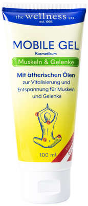 Sie sehen eine Packung Wellness Mobile Gel, 100 Milliliter, Produktbild: 01 Wellness Mobile Gel, 100 Milliliter, A-Nr.: 2651635 - 01