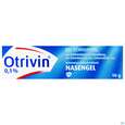 Sie sehen eine Packung Otrivin 0,1% Nasengel, 10 Gramm, Produktbild: 01 Otrivin 0,1% Nasengel, 10 Gramm, A-Nr.: 0489372 - 01