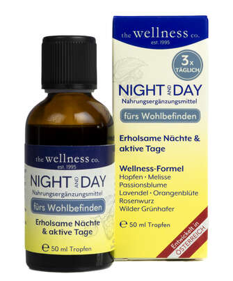 Sie sehen eine Packung Wellness Night & Day, 50 Milliliter, Produktbild: 01 Wellness Night & Day, 50 Milliliter, A-Nr.: 4262719 - 01