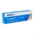 Sie sehen eine Packung EXODERIL CR 1%, 30 Gramm, Produktbild: 02 EXODERIL CR 1%, 30 Gramm, A-Nr.: 1015972 - 02