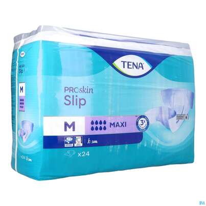 Sie sehen eine Packung Inkontinenz Tena Slip Maxi M 710511 24st, Produktbild: 02 Inkontinenz Tena Slip Maxi M 710511 24st, A-Nr.: 3336887 - 02