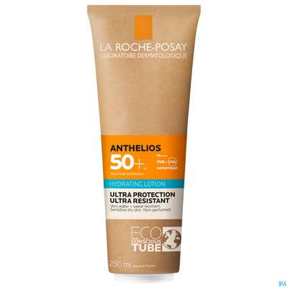 Sie sehen eine Packung Anthelios Milch LSF50+, 250 Milliliter, Produktbild: 01 Anthelios Milch LSF50+, 250 Milliliter, A-Nr.: 4856146 - 01