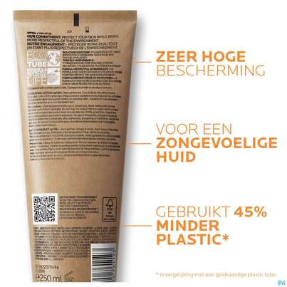 Sie sehen eine Packung Anthelios Milch LSF50+, 250 Milliliter, Produktbild: 06 Anthelios Milch LSF50+, 250 Milliliter, A-Nr.: 4856146 - 06